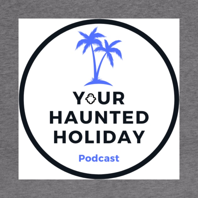 YHH Blue Palm Tree by Your Haunted Holiday Merchandise